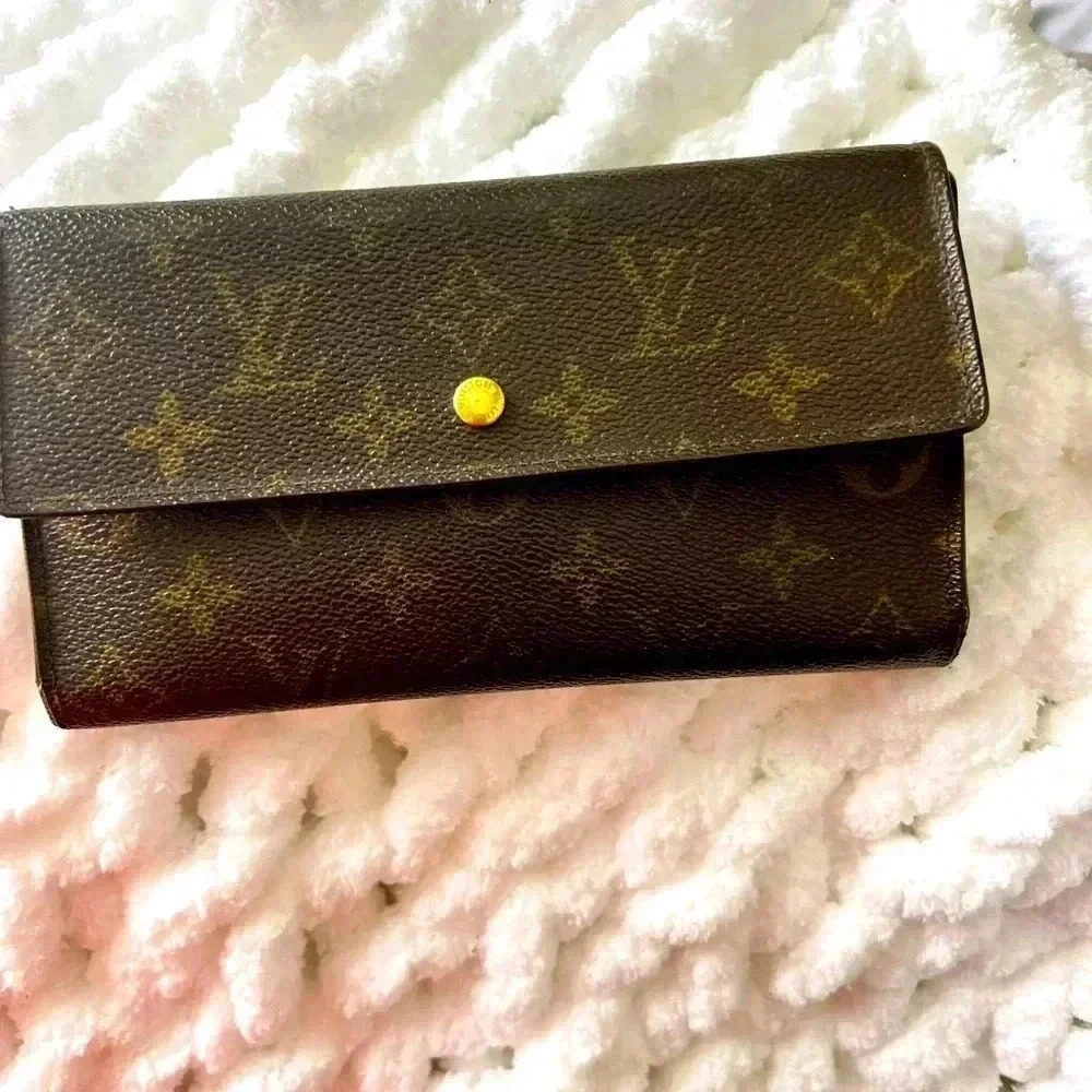 Louis Vuitton Brown Monogram Wallet